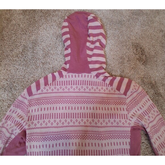 Kari Traa 100% Merino Wool Akle Hood Base Layer Top & Bottoms Pink Size XL - Picture 4 of 15